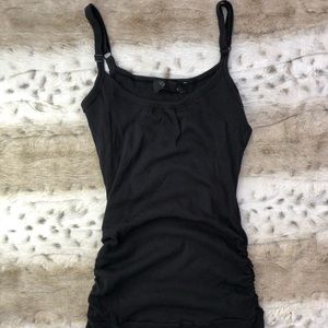 Anisette Women Black Adjustable Top Medium